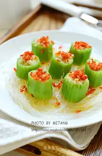 Garlic silk melon