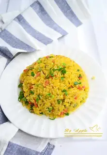 Gold egg fried rice