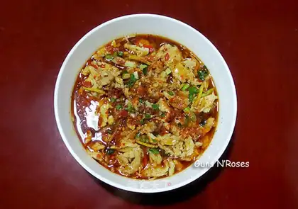 Boiled meat