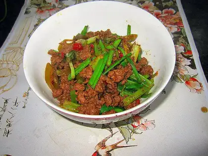 Spicy beef