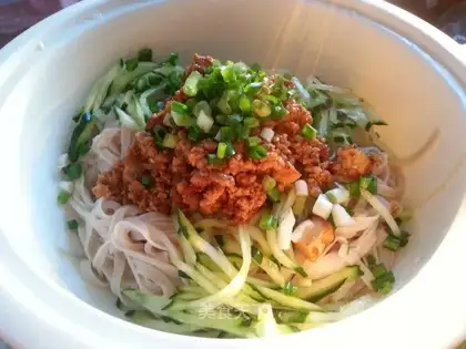 Puffed noodles