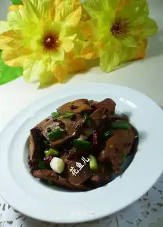 Spicy foie liver
