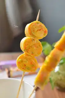 Cheese lollipop