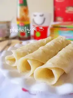 Black pepper onion pancakes