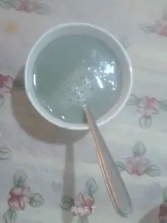 Mixing black beans