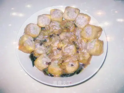 Meat pie tofu