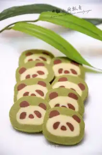 Panda cookies