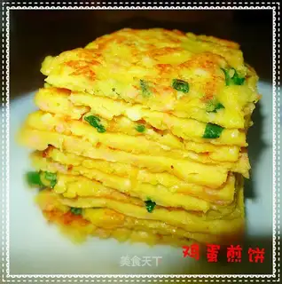 Ham egg pancakes
