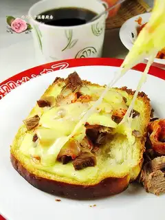Toast pizza