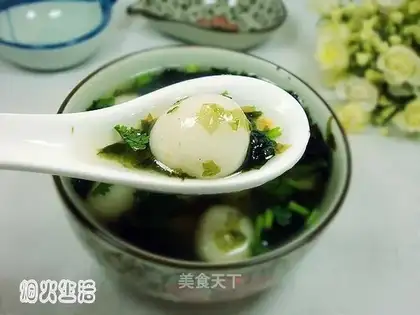 The pickles taste like soup