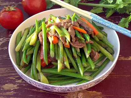Garlic beef