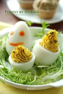 Milk goose yolk