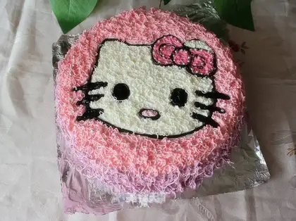 Machine cat cake