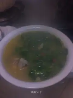 Soybean pig hoof soup