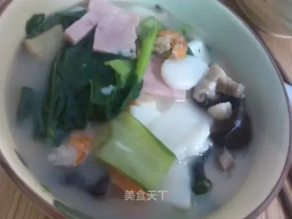 Soup and white