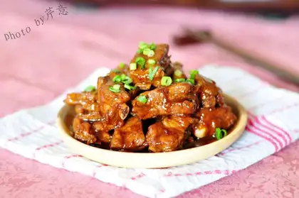 Fried sugar and vinegar ribs