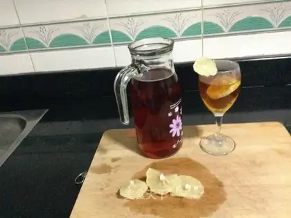 Iced lemon tea