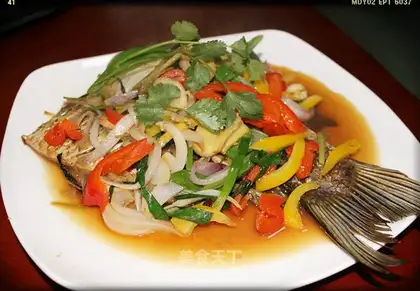 Boiled fish