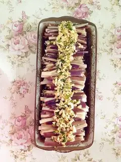 Steam eggplant