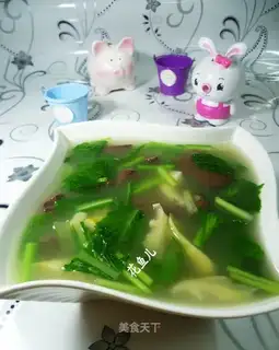 The blood soup of a goose