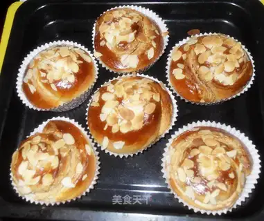 Peanut almond rolls