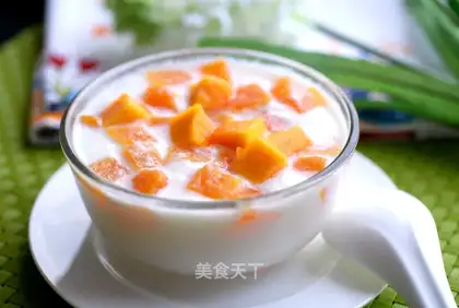 Creaming papaya