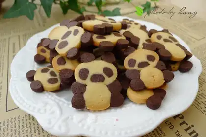 Panda cookies