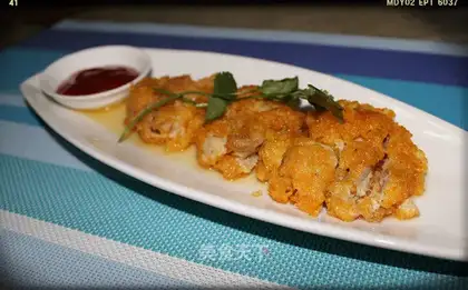 Honey chicken steak