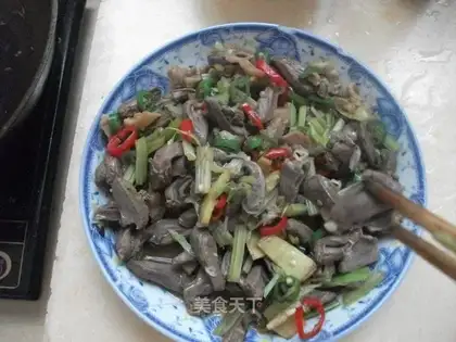 Sour duck heart