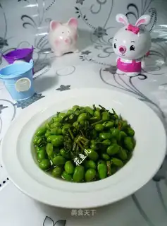Scrambled beans
