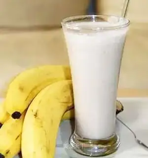 Sesame banana juice