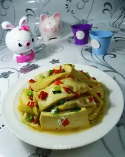 Scramble tofu