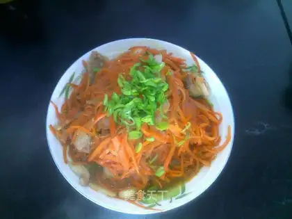 Fried carrots