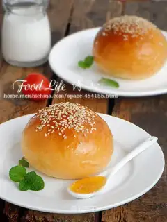Milk and sesame
