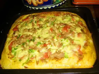 Sausage pizza