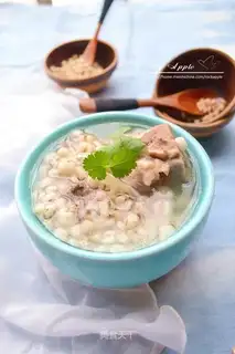 Lily rice soup