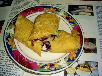 Breakfast eggcake