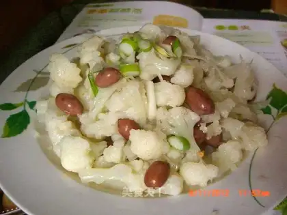 Pickles with peanuts