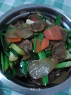 Potato chips and sausage