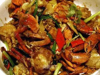 Crab onions