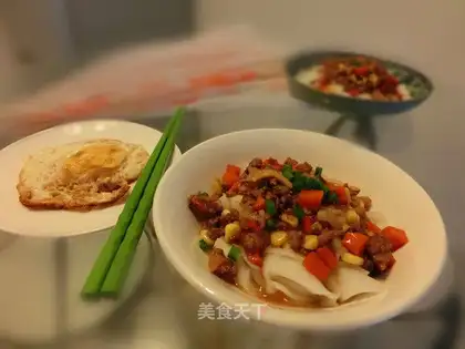 Pig intestine powder