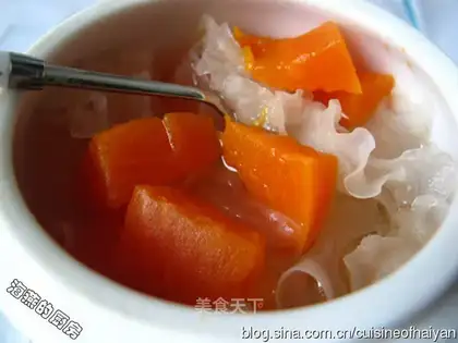 The papaya silver ear