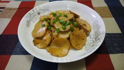 The almond mushrooms