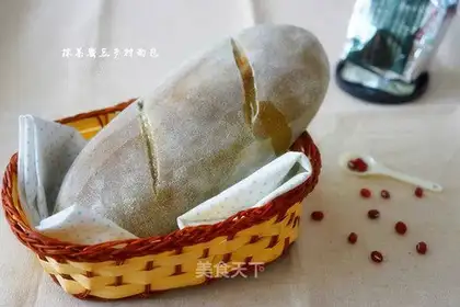 Scratch the tea and bean country bread