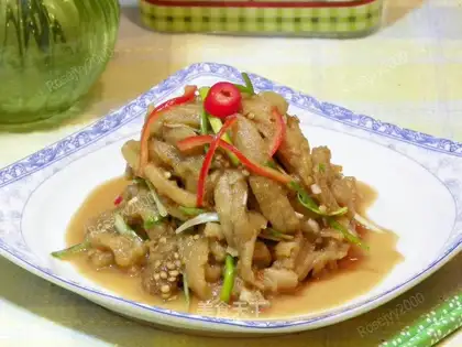 Soy sauce and cheese