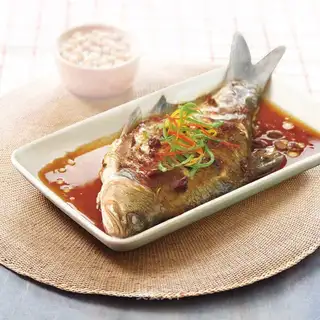 Soybeans steam fish