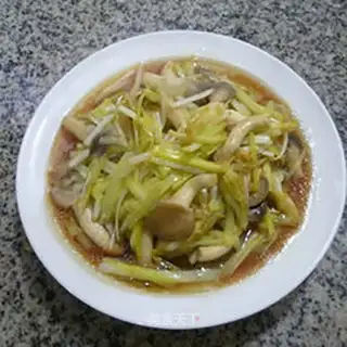 The sprouts, the mushrooms