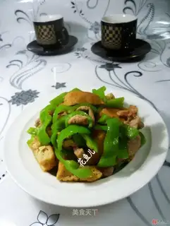 Fried spinal meat