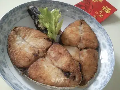 Fried horsefish