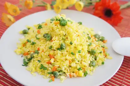 Gold egg fried rice